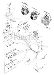 Scag STTII-61V-26CH-EFI - Scag Turf Tiger II 61" Zero-Turn Mower, 26hp Kohler (SN: P1700001 - P1799999) STTII ELECTRICAL SYSTEM - GASOLINE &amp; LP ENGINES