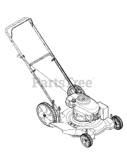 Yard Machines 12A-263F800 - Yard Machines Walk-Behind Mower (2006)