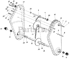 Mark Master 216-405-065 - Mark Master Tiller (1986) Chain Case