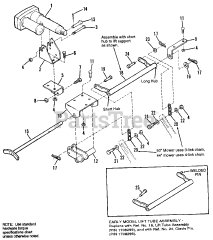 Simplicity 1692439 - Simplicity Landlord 44" Garden Tractor, 16hp Electric Lift Kit, Mfg. No. 1692032 (Optional On Gear Models)