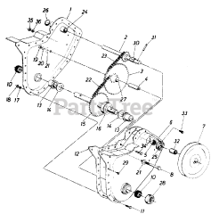 Statesman 5033-11 (211-031-016) - Statesman Tiller (1991) (Southern States)