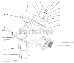Toro 38602 - Toro 24" Snow Commander Snow Thrower (SN: 250000001 - 250999999) (2005) Upper Shroud and Control Panel Assembly