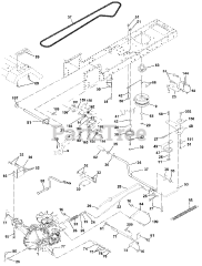 Quality Pro QP 20H46 A - Quality Pro Lawn Tractor (2000) Drive