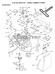 Electrolux/AYP Y 12R38 C - Electrolux/AYP Lawn Tractor (1994)