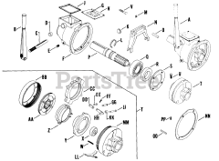 Kohler K662-33230 - Kohler K-Series Engine, Basic Version, 24hp, 17kW Clutch 022500391