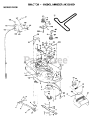 Electrolux/AYP AK 12542 D - Electrolux/AYP Lawn Tractor