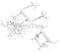 Simplicity 990784 - Simplicity 42" Mower Deck BAIL ASSEMBLY