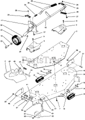 Toro 78390 - Toro 60" Side-Discharge Mower Deck (SN: 049000001 - 049999999) (1994) Deck Assembly