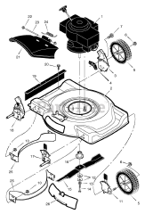 Murray 22408A - Murray 22" Walk-Behind Mower (1998)
