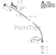 Poulan 31 WG - Poulan String Trimmer (2006-06) Shaft
