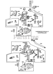 Briggs & Stratton 110902-3199-01 - Briggs & Stratton Vertical Engine Carburetor Assemblies