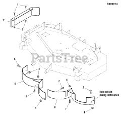 Snapper 5600014 - Snapper Mulch Kit for 48" Mower (SN: 2014644054 & Below)
