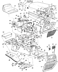 MTD 135-666-000 - MTD Lawn Tractor Accessory (1985)
