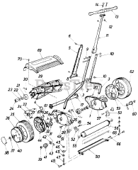 MTD 15510-7 - MTD Reel Walk-Behind Mower (1987)