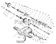 Toro 70125 (13-32 G) - Toro Rear-Engine Riding Mower (SN: 220000001 - 220999999) (2002)