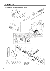 RedMax HEZ 2601 S - RedMax Edger (SN: 60100101 & Above) (2006-01)