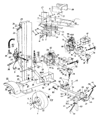 MTD 244-636-000 - MTD Log Splitter (1994)