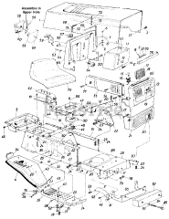 MTD 13619S - MTD Lawn Tractor (1985)