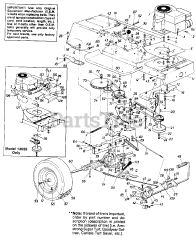 MTD 13637-9 - MTD Lawn Tractor (1989)