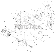 White Outdoor SB-624 (31A-6C0F382) - White Outdoor Snow Boss Snow Thrower (1998)