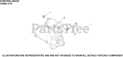 Kohler CH18-62510 - Kohler Command PRO Twin Engine, Made for Moridge Mfg., 18hp, 13.4kW Starting Group CH18-750