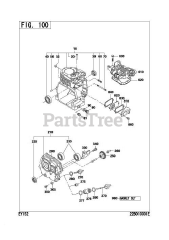 Subaru Robin EY152BB5090 (EY15-2) - Subaru Robin Engine 100 Crankcase
