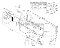 Briggs & Stratton 46404x21A - Briggs & Stratton 46" Garden Tractor (1996) (Noma Performance)