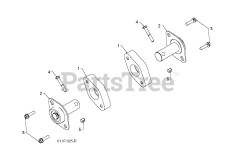 Husqvarna ST 276 EPT (961910051-00) - Husqvarna 30" Snow Blower (2011-08) AUGER HOUSING &amp; IMPELLER 2