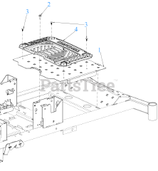 Craftsman Z 5400 (CMXGNAM211702) (17ARFACT093) - Craftsman 46" Zero-Turn Mower (2022) Floorboard