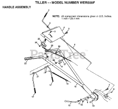 Weed Eater WE R500 F - Weed Eater Tiller (1996)