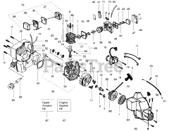 Poulan 112 - Poulan String Trimmer (2006-05) Engine