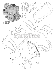 Snapper TA 520 (7082797) - Snapper Tiller Attachment