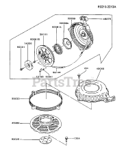 Kawasaki FB460V-BS19 - Kawasaki Engine STARTER