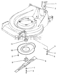 Toro 26620 BG - Toro Walk-Behind Mower (SN: 020000001 - 029999999) (1992)