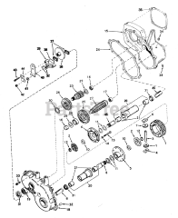 Ferris ProCut Walker (PCW4812K) - Ferris ProCut Walker Series 48" Walk-Behind Mower, Kohler