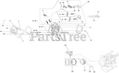 Toro 38756 (721 QZE) - Toro 21" Power Clear Snow Thrower (SN: 409200000 - 411799999) Piston and Head Assembly