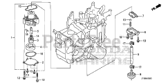 Honda BF15 DK0 SHSA (BALJ) - Honda Outboard Engine, Made in Japan (SN: BALJ-1400001 - BALJ-9999999) OIL PUMP