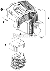 Echo PB-7910 H - Echo Backpack Blower (SN: P57512001001 - P57512999999)