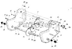 MTD 218-406-192 - MTD Tiller (1988) (Wheatbelt)