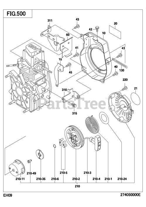 Subaru Robin EH090D42110 EH090