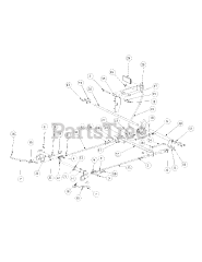 Cub Cadet M60-KW (53AB5D8X150) - Cub Cadet 60" Tank Zero-Turn Mower, 25hp Kawasaki (2003) Brake Assembly