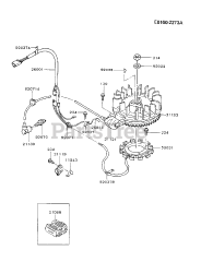 Kawasaki FB460V-BS23 - Kawasaki Engine ELECTRIC-EQUIPMENT