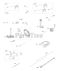 Briggs & Stratton 613275-0002-E1 - Briggs & Stratton Horizontal Engine Armatures, Alternators, Regulators, Electric Starter