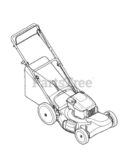 MTD 12A-569Q795 - MTD Pro Walk-Behind Mower (2008)