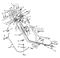 Simplicity 1550 ES (1691729) - Simplicity Walk-Behind Mower