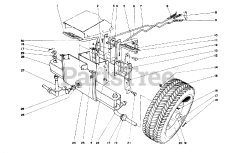 Toro 56108 - Toro 32" Sportsman Rear-Engine Riding Mower, Recoil (SN: 002000001 - 002999999) (1972)