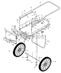 Troy-Bilt 52201 - Troy-Bilt 5-Bushel Dump Cart