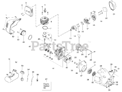 Weed Eater MX 550 - Weed Eater String Trimmer Engine