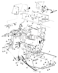 White Outdoor GT-1810 (146-832-190) - White Outdoor Garden Tractor (1986)