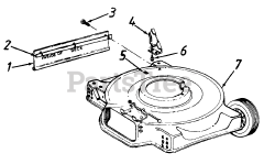 MTD 118-180C000 - MTD Mower Deck Assembly Only (1988) Parts